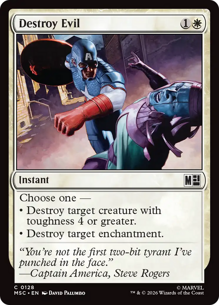 Destroy Evil [Marvel Super Heroes Commander] | Exor Games New Glasgow