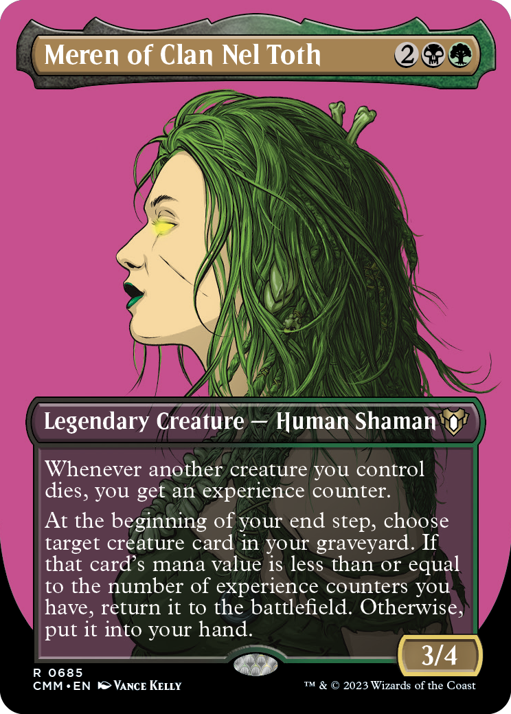 Meren of Clan Nel Toth (Borderless Profile) [Commander Masters] | Exor Games New Glasgow