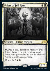 Priest of Fell Rites (Sketch) [Modern Horizons 2] | Exor Games New Glasgow