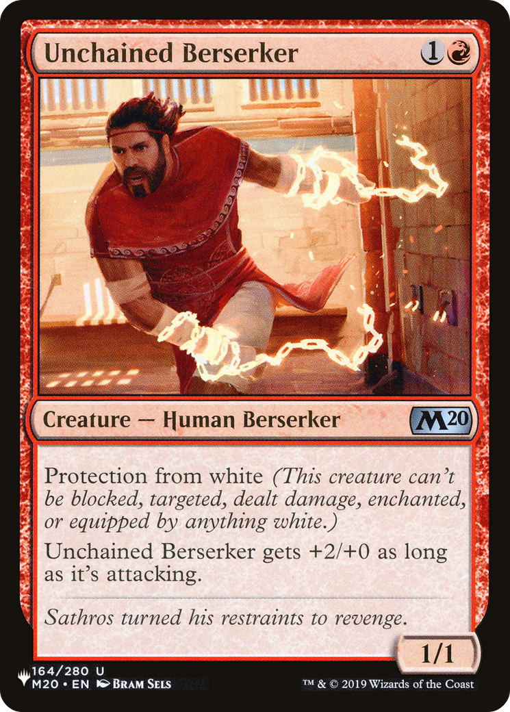 Unchained Berserker [The List Reprints] | Exor Games New Glasgow