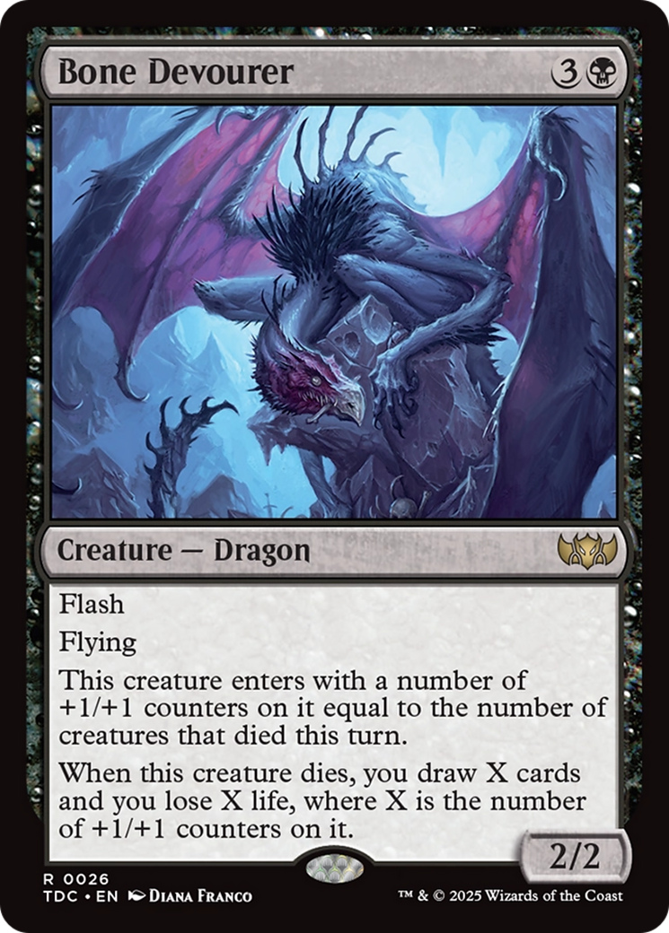Bone Devourer [Tarkir: Dragonstorm Commander] | Exor Games New Glasgow