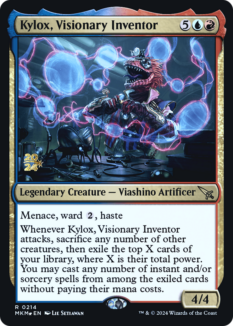 Kylox, Visionary Inventor [Murders at Karlov Manor Prerelease Promos] | Exor Games New Glasgow