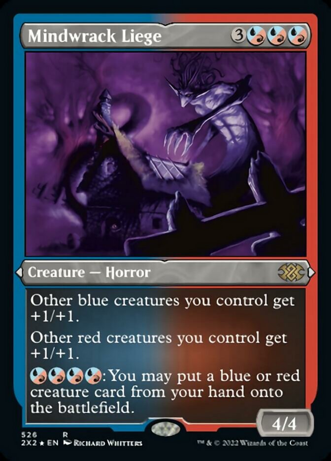 Mindwrack Liege (Foil Etched) [Double Masters 2022] | Exor Games New Glasgow