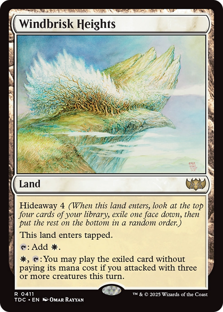 Windbrisk Heights [Tarkir: Dragonstorm Commander] | Exor Games New Glasgow