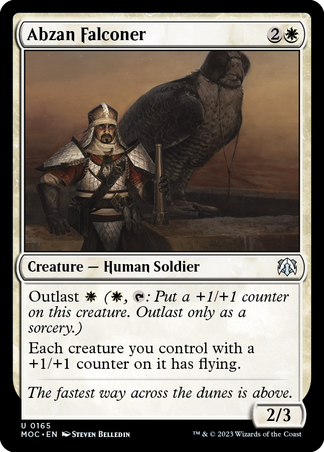 Abzan Falconer [March of the Machine Commander] | Exor Games New Glasgow