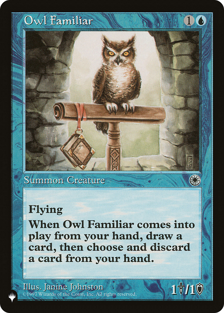 Owl Familiar [The List Reprints] | Exor Games New Glasgow