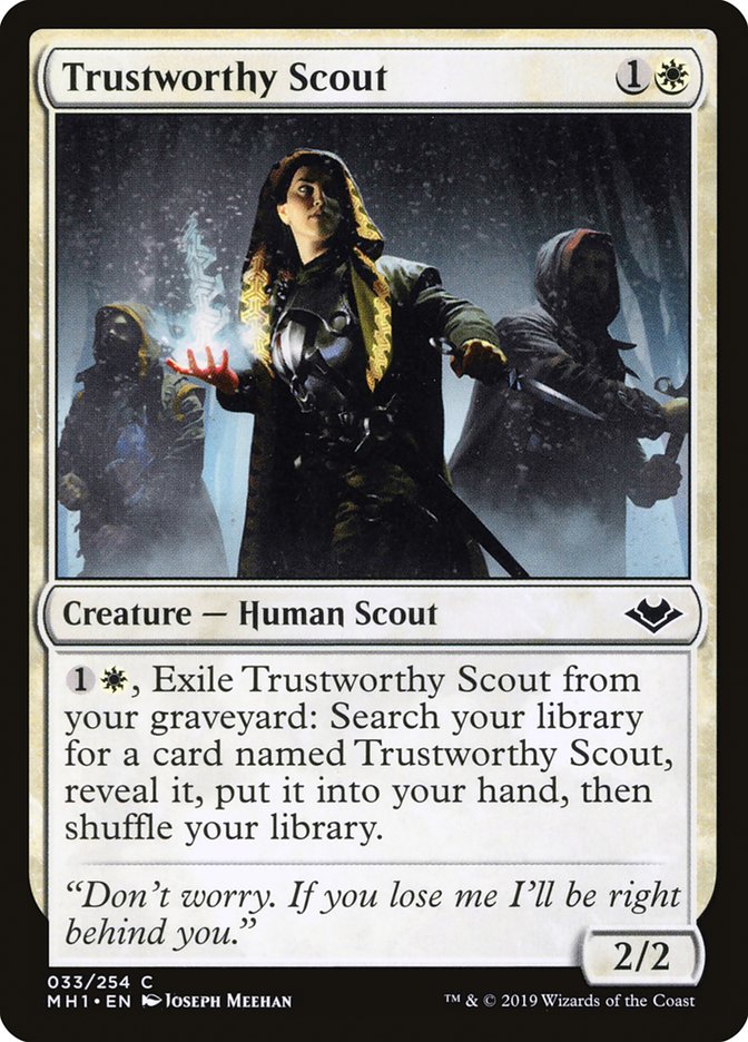 Trustworthy Scout [Modern Horizons] | Exor Games New Glasgow