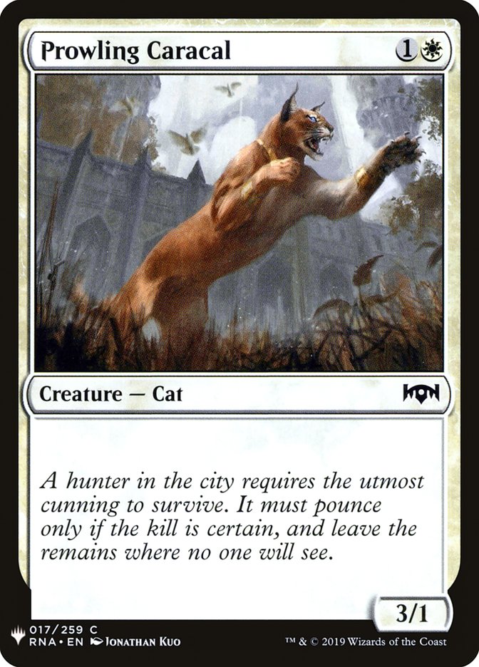 Prowling Caracal [Mystery Booster] | Exor Games New Glasgow