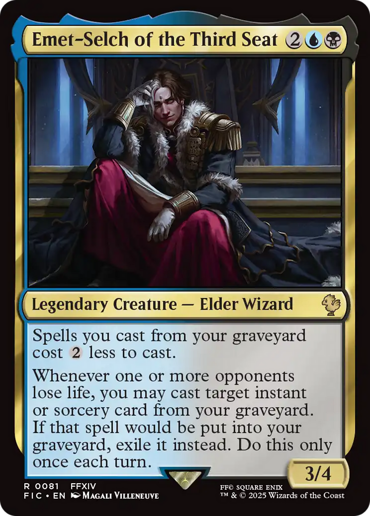 Emet-Selch of the Third Seat [FINAL FANTASY Commander] | Exor Games New Glasgow