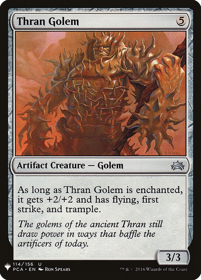 Thran Golem [Mystery Booster] | Exor Games New Glasgow