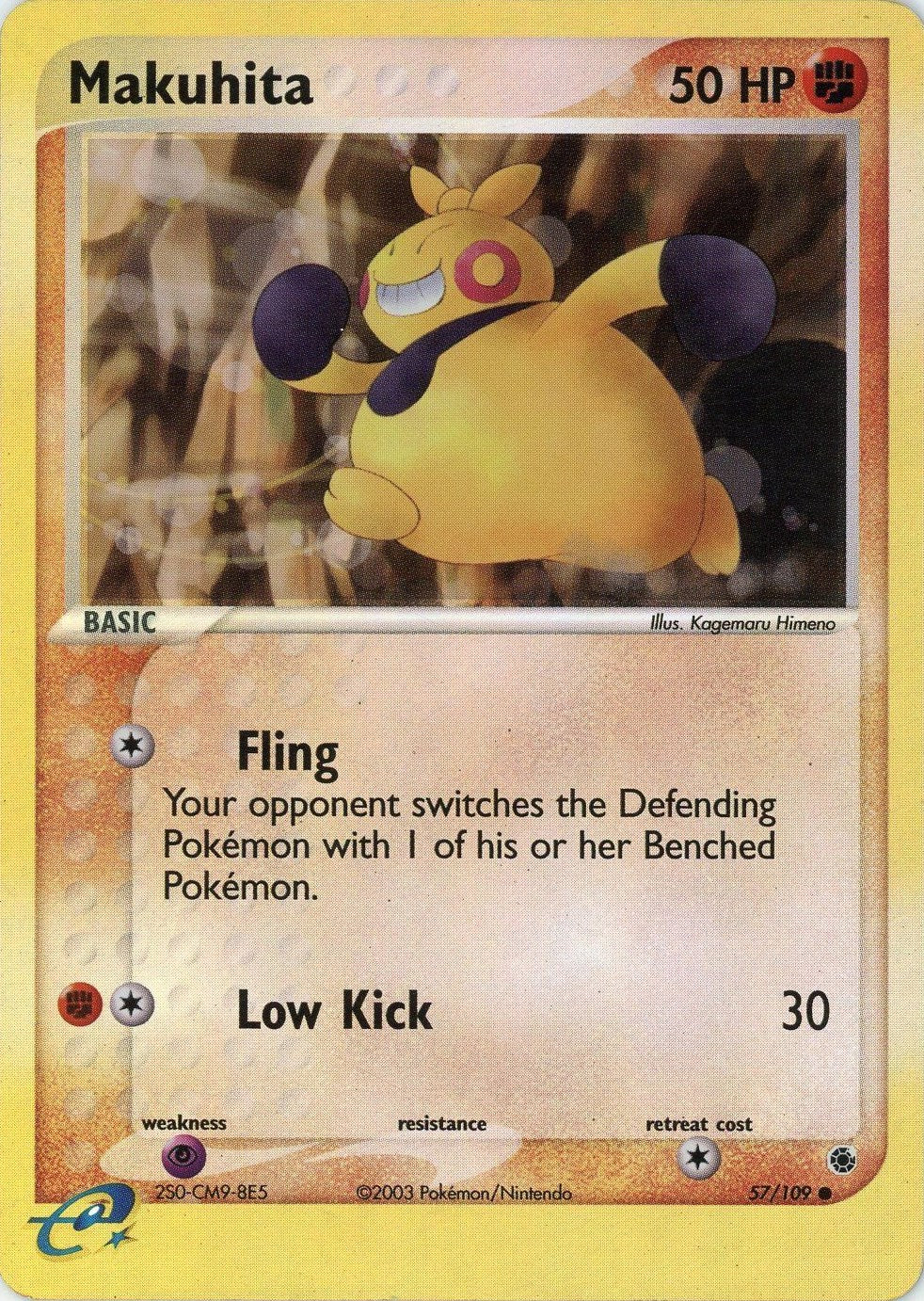 Makuhita (57/109) [EX: Ruby & Sapphire] | Exor Games New Glasgow