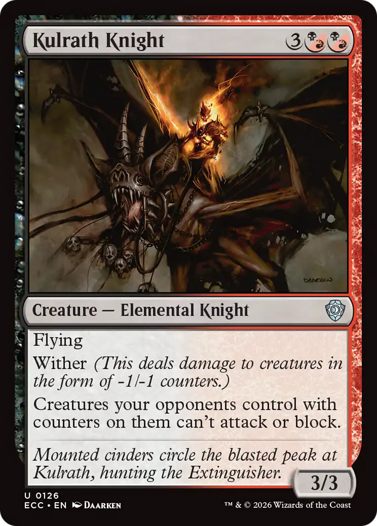 Kulrath Knight [Lorwyn Eclipsed Commander] | Exor Games New Glasgow