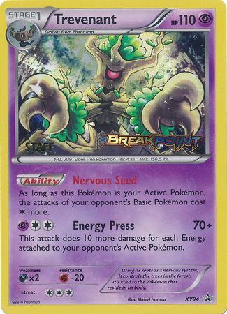 Trevenant (XY94) (Staff) [XY: Black Star Promos] | Exor Games New Glasgow