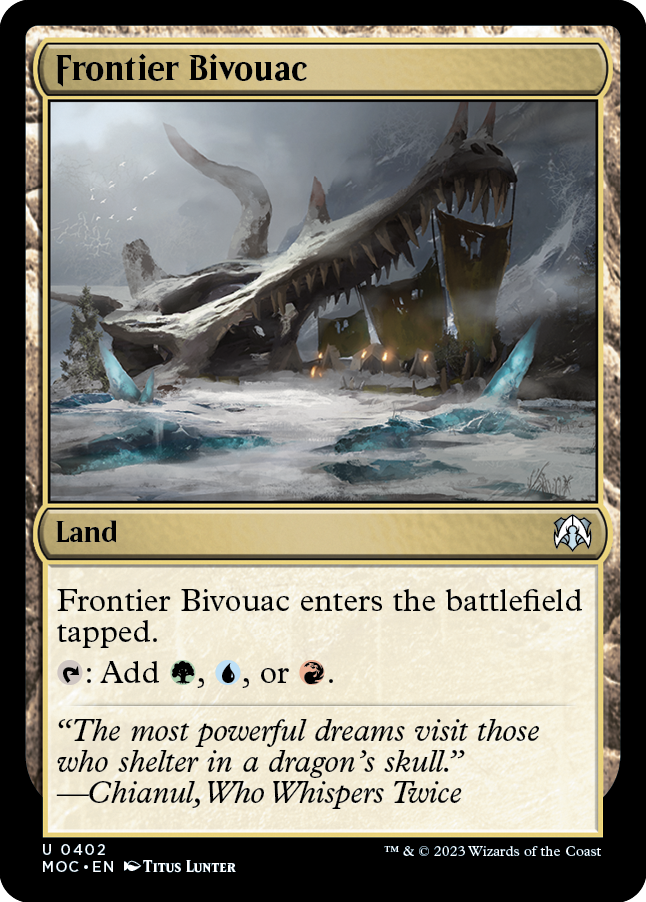 Frontier Bivouac [March of the Machine Commander] | Exor Games New Glasgow