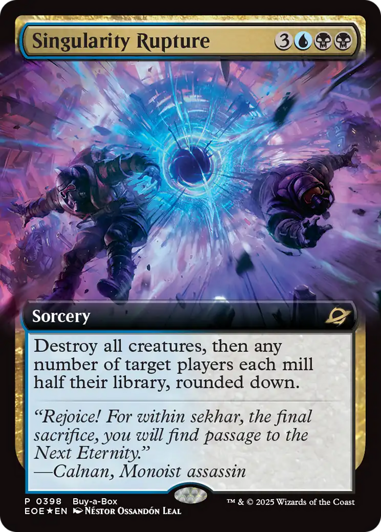 Singularity Rupture [Edge of Eternities Promo Pack] | Exor Games New Glasgow