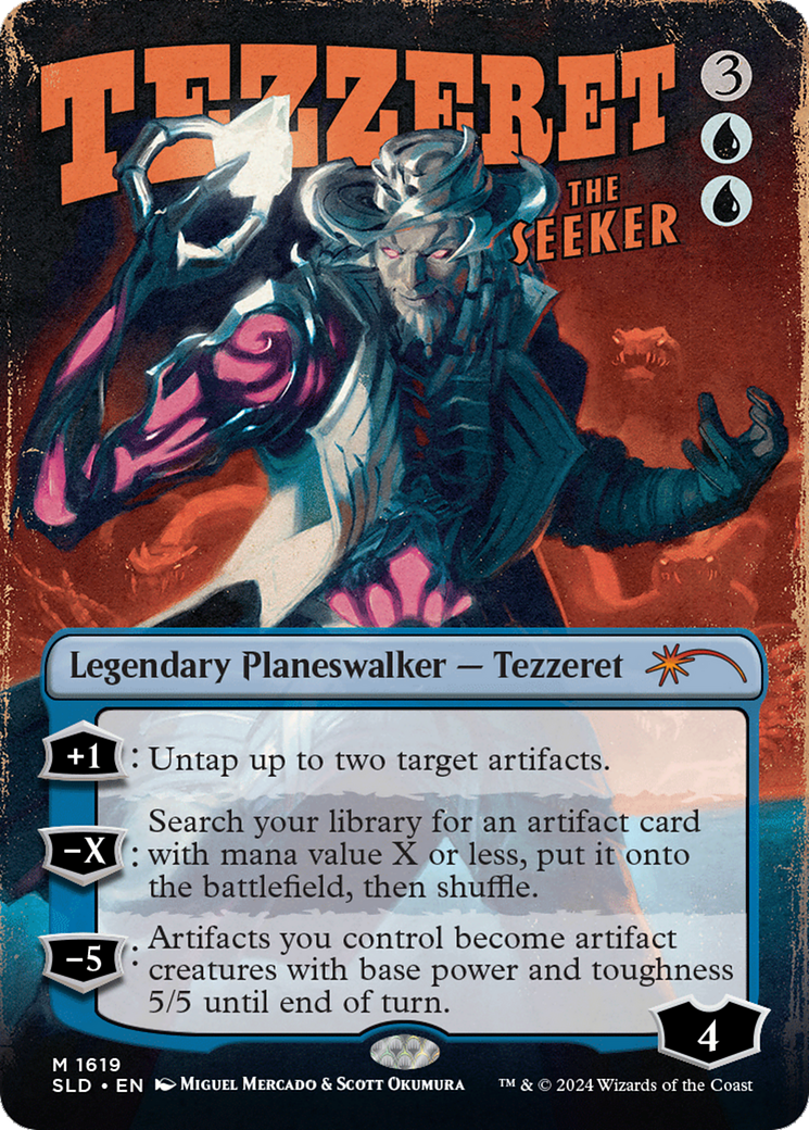 Tezzeret the Seeker (1619) [Secret Lair Drop Series] | Exor Games New Glasgow