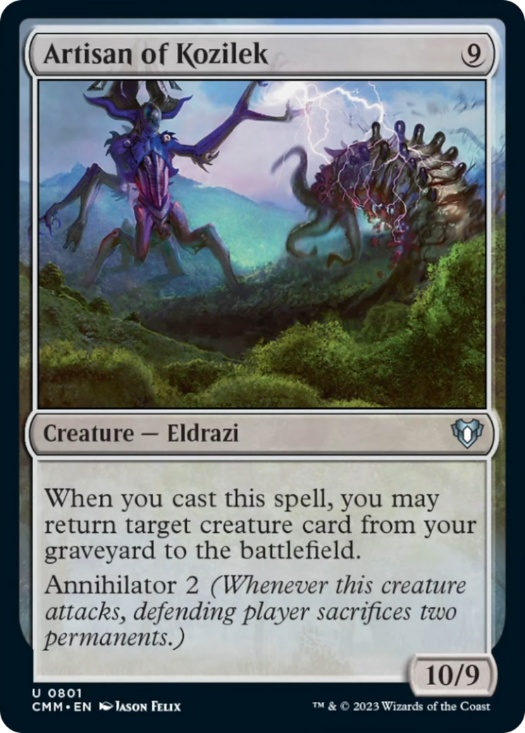 Artisan of Kozilek [Commander Masters] | Exor Games New Glasgow