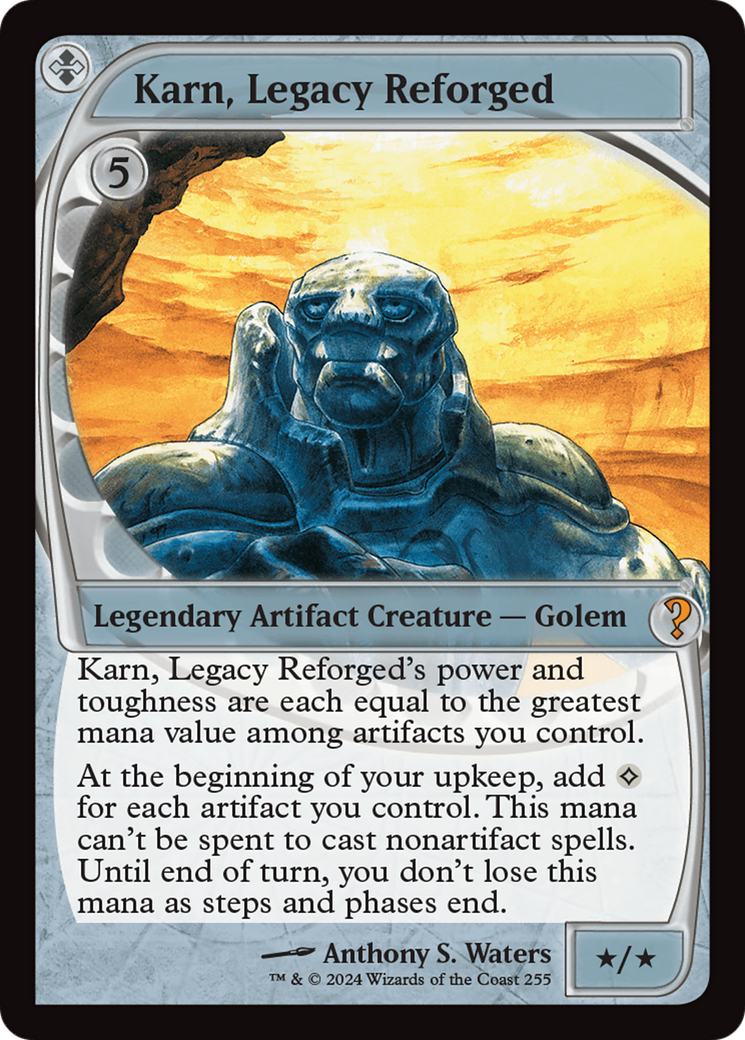 Karn, Legacy Reforged (Future Sight) [Mystery Booster 2] | Exor Games New Glasgow