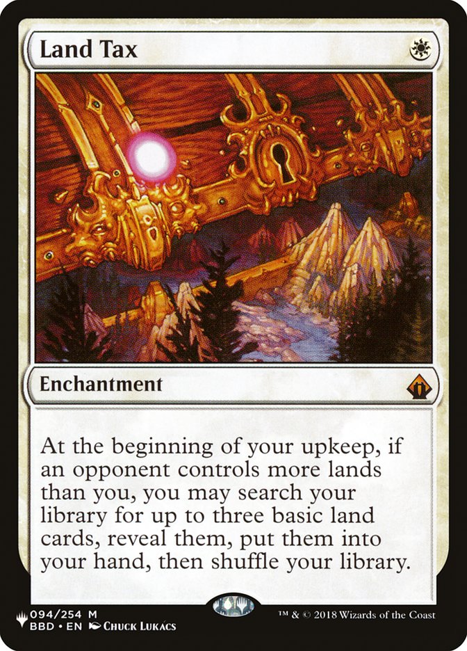 Land Tax [The List] | Exor Games New Glasgow