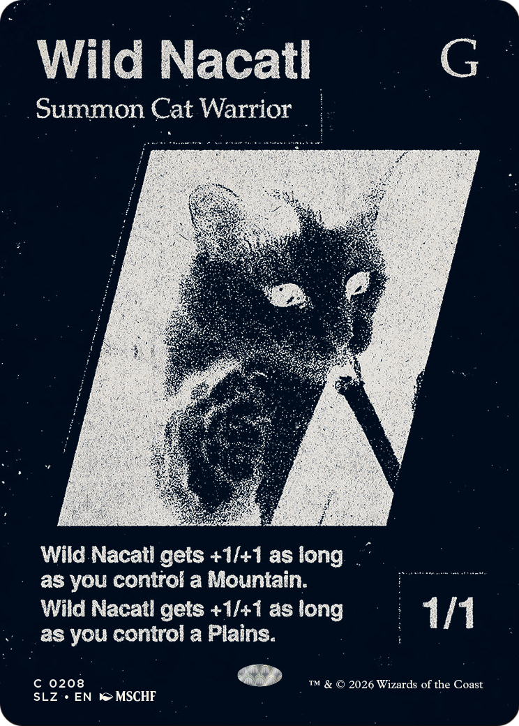 Wild Nacatl (0208) [Secret Lair x MSCHF: The Zeta Set] | Exor Games New Glasgow