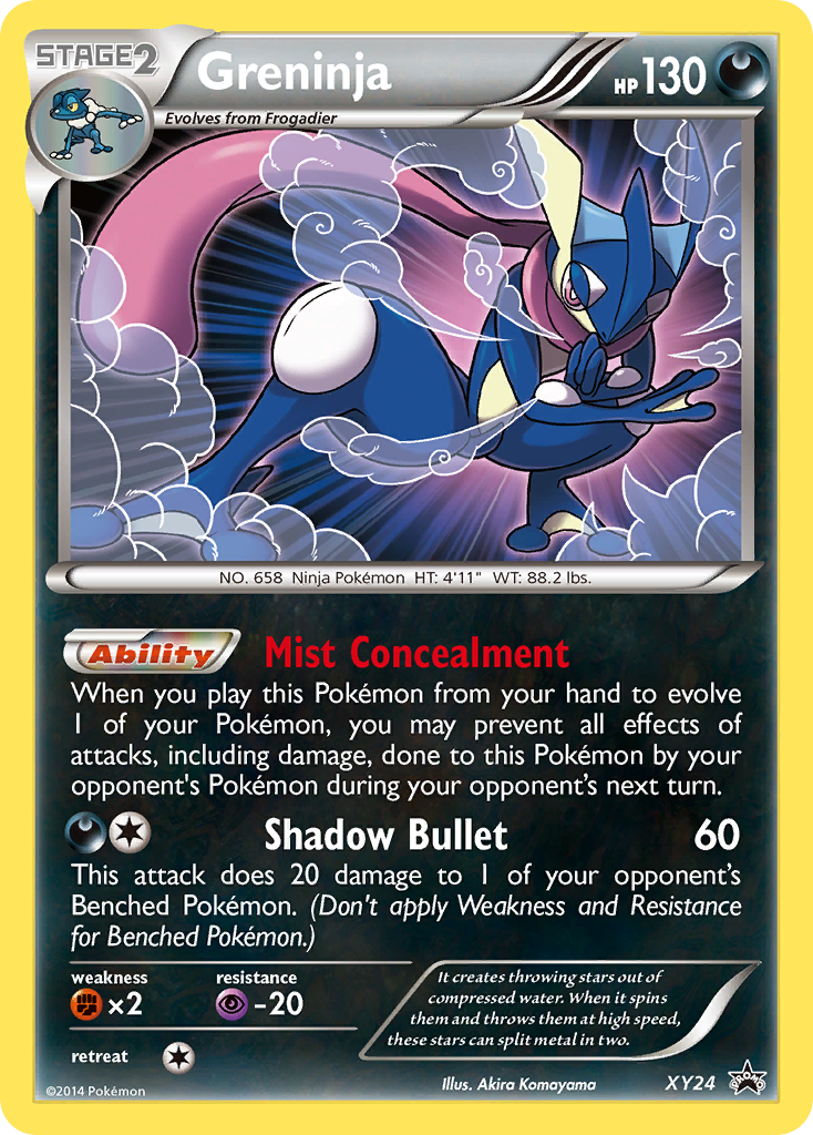 Greninja (XY24) [XY: Black Star Promos] | Exor Games New Glasgow