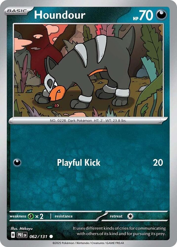 Houndour (062/131) [Scarlet & Violet: Prismatic Evolutions] | Exor Games New Glasgow