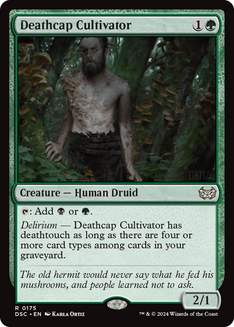 Deathcap Cultivator [Duskmourn: House of Horror Commander] | Exor Games New Glasgow