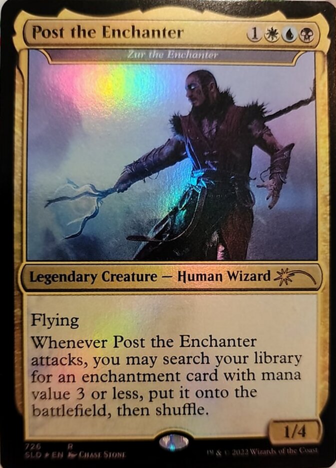 Zur the Enchanter - Post the Enchanter [Secret Lair Drop Promos] | Exor Games New Glasgow