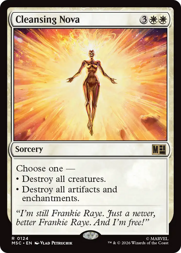 Cleansing Nova [Marvel Super Heroes Commander] | Exor Games New Glasgow