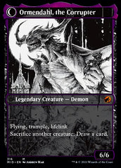 Jerren, Corrupted Bishop // Ormendahl, the Corrupted (Showcase Eternal Night) [Innistrad: Midnight Hunt] | Exor Games New Glasgow