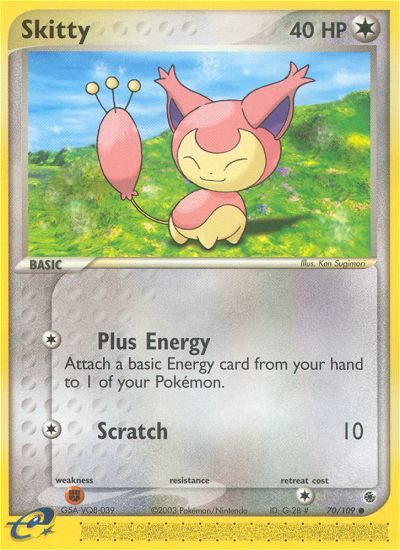 Skitty (70/109) [EX: Ruby & Sapphire] | Exor Games New Glasgow