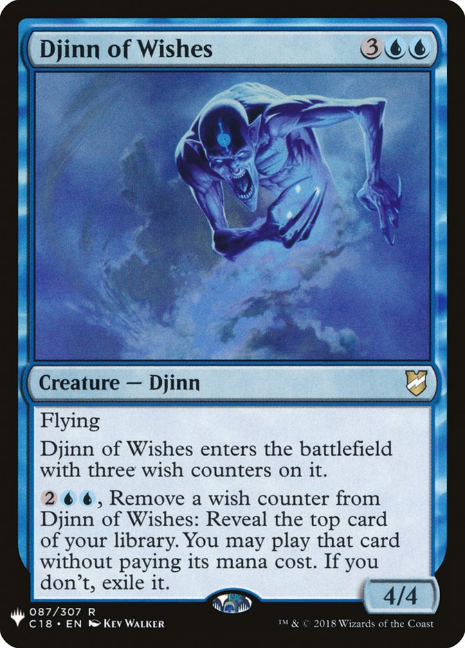 Djinn of Wishes [Mystery Booster] | Exor Games New Glasgow