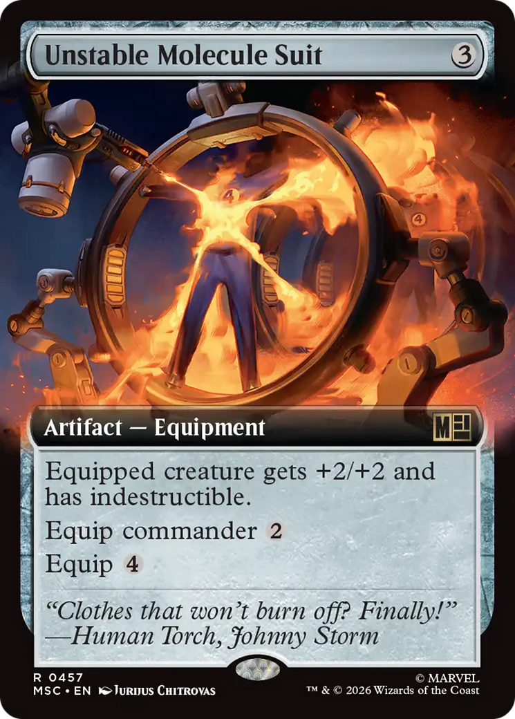 Unstable Molecule Suit (Extended Art) [Marvel Super Heroes Commander] | Exor Games New Glasgow