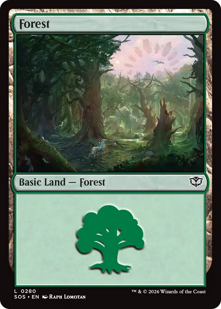 Forest (0280) [Secrets of Strixhaven] | Exor Games New Glasgow