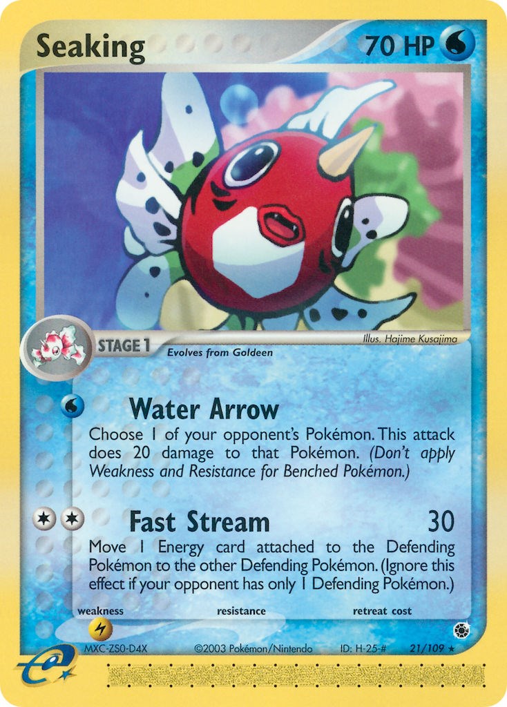 Seaking (21/109) [EX: Ruby & Sapphire] | Exor Games New Glasgow