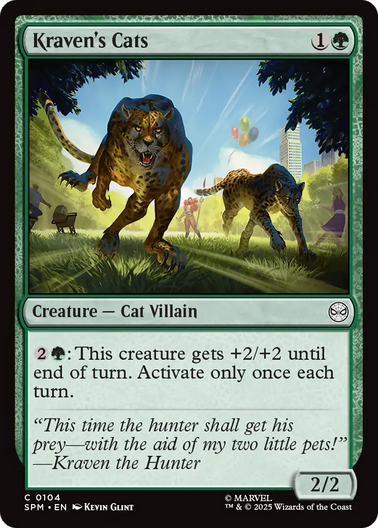 Kraven's Cats [Marvel's Spider-Man] | Exor Games New Glasgow