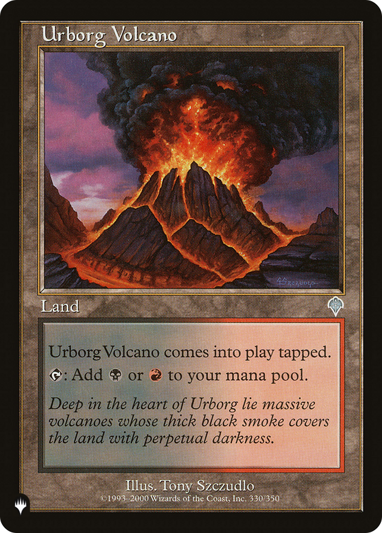 Urborg Volcano [The List Reprints] | Exor Games New Glasgow