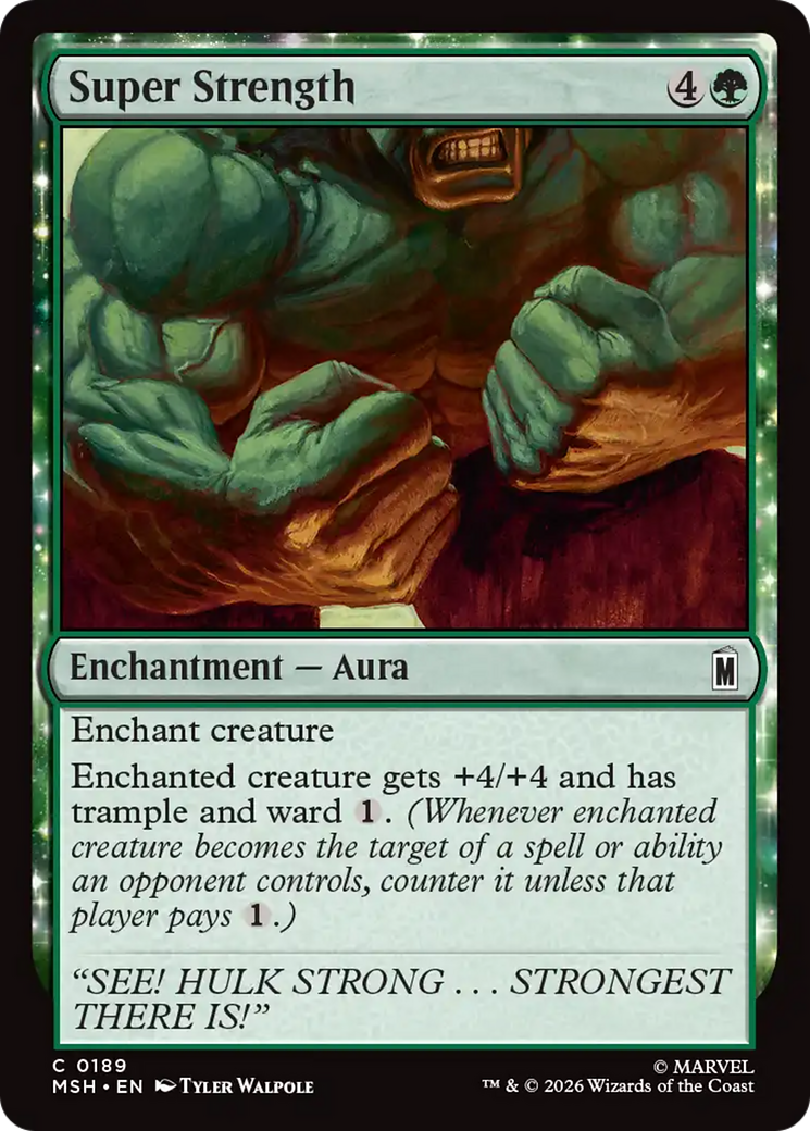 Super Strength [Marvel Super Heroes] | Exor Games New Glasgow