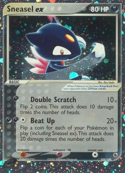 Sneasel ex (103/109) [EX: Ruby & Sapphire] | Exor Games New Glasgow