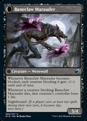 Baneblade Scoundrel // Baneclaw Marauder [Innistrad: Midnight Hunt] | Exor Games New Glasgow
