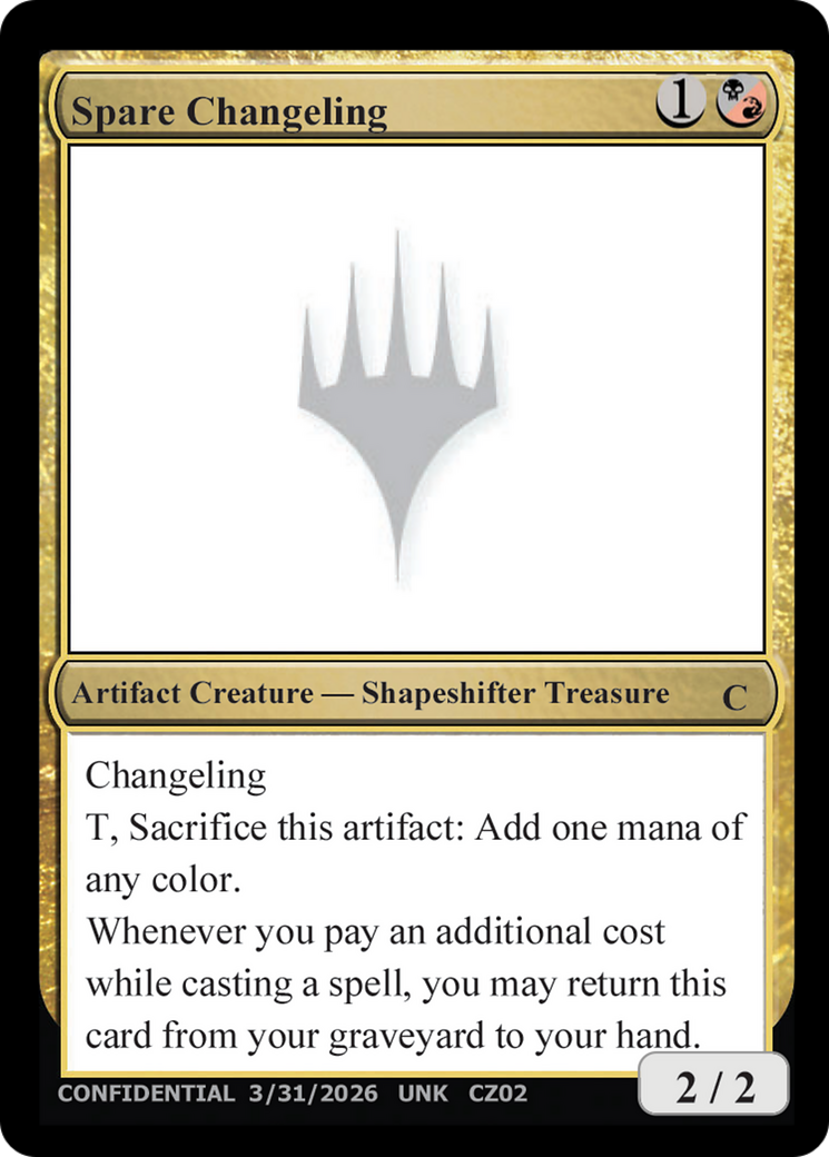 Spare Changeling [Unknown Event] | Exor Games New Glasgow