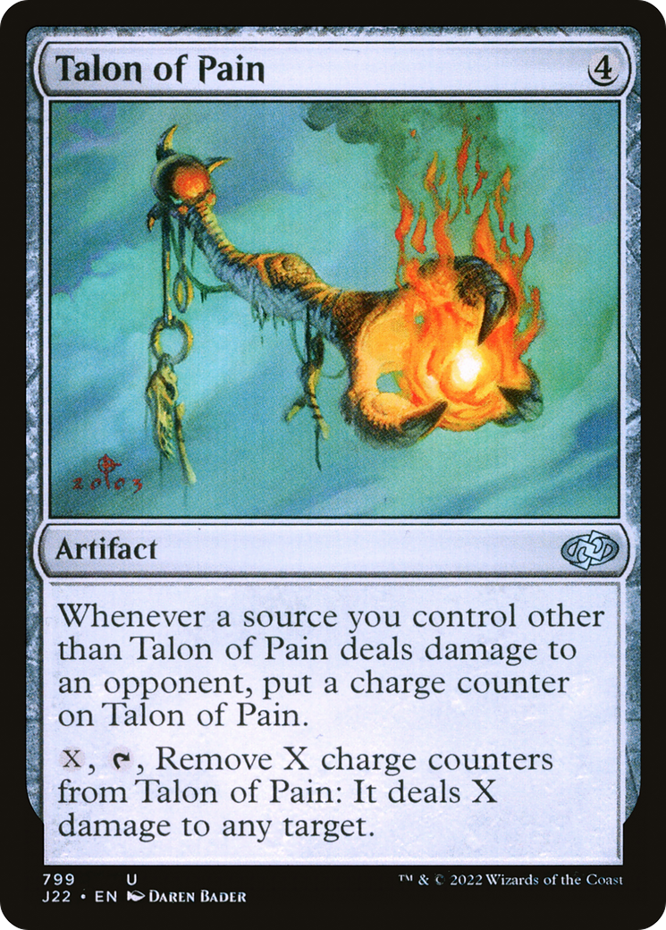 Talon of Pain [Jumpstart 2022] | Exor Games New Glasgow