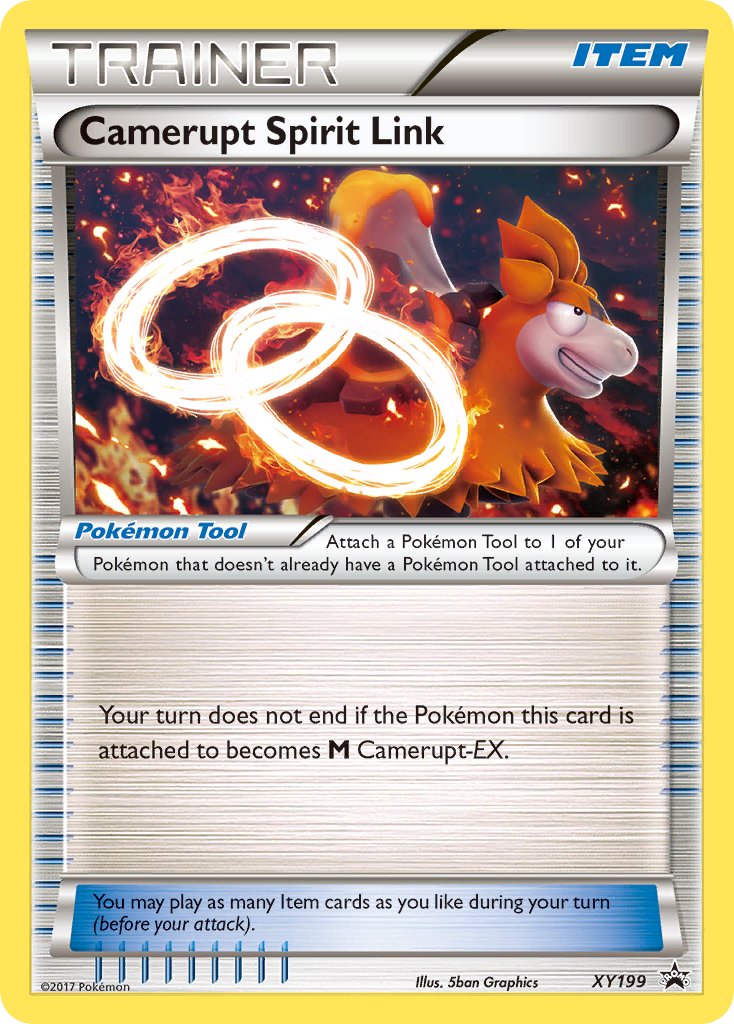 Camerupt Spirit Link (XY199) [XY: Black Star Promos] | Exor Games New Glasgow