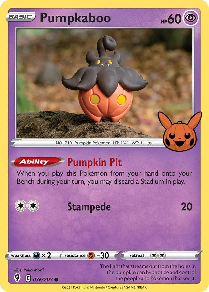 Pumpkaboo (076/203) [Trick or Trade] | Exor Games New Glasgow