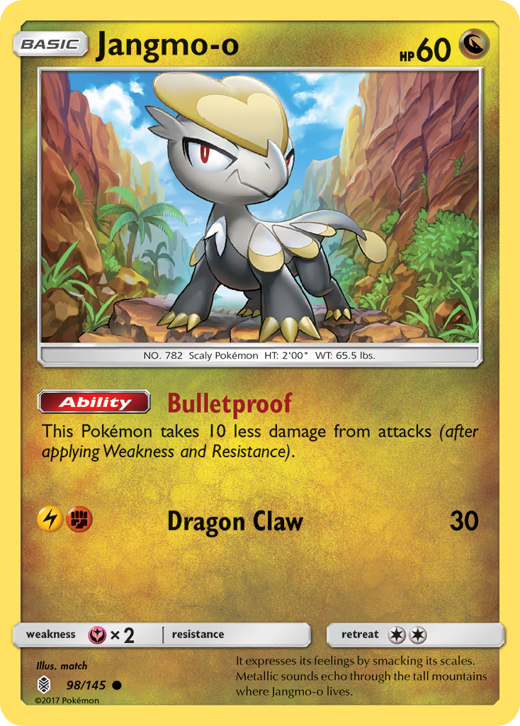 Jangmo-o (98/145) [Sun & Moon: Guardians Rising] | Exor Games New Glasgow