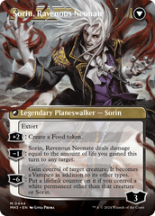 Sorin of House Markov // Sorin, Ravenous Neonate (Borderless) [Modern Horizons 3] | Exor Games New Glasgow