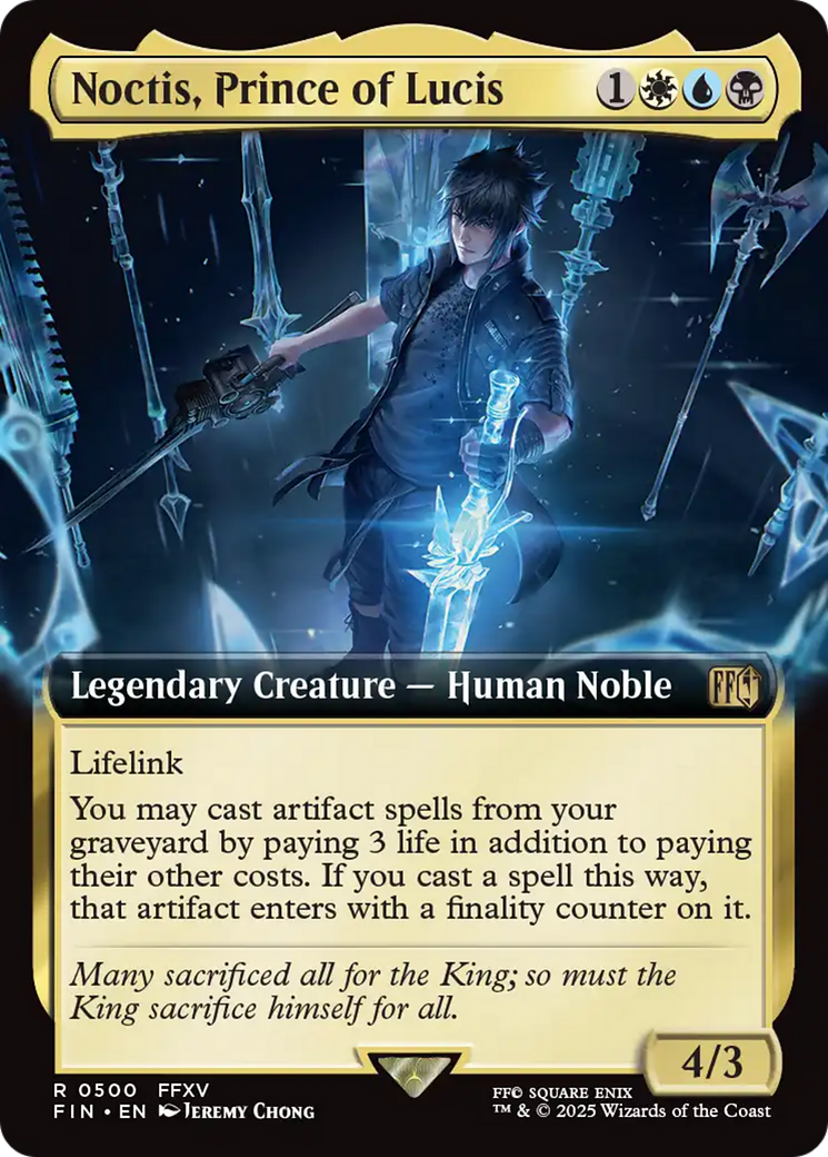Noctis, Prince of Lucis (Extended Art) [FINAL FANTASY] | Exor Games New Glasgow