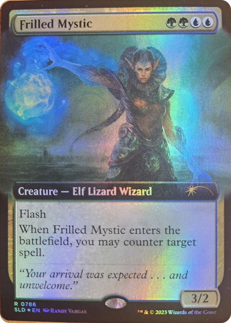 Frilled Mystic (Extended Art) [Secret Lair Drop Series] | Exor Games New Glasgow