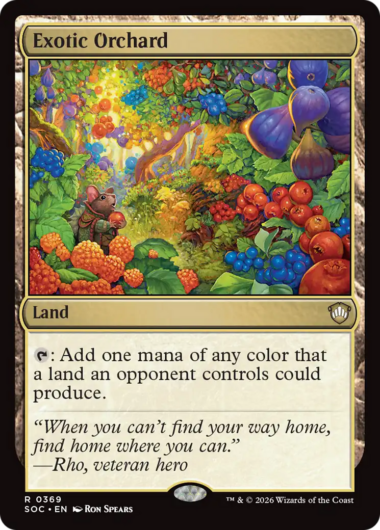 Exotic Orchard [Secrets of Strixhaven Commander] | Exor Games New Glasgow