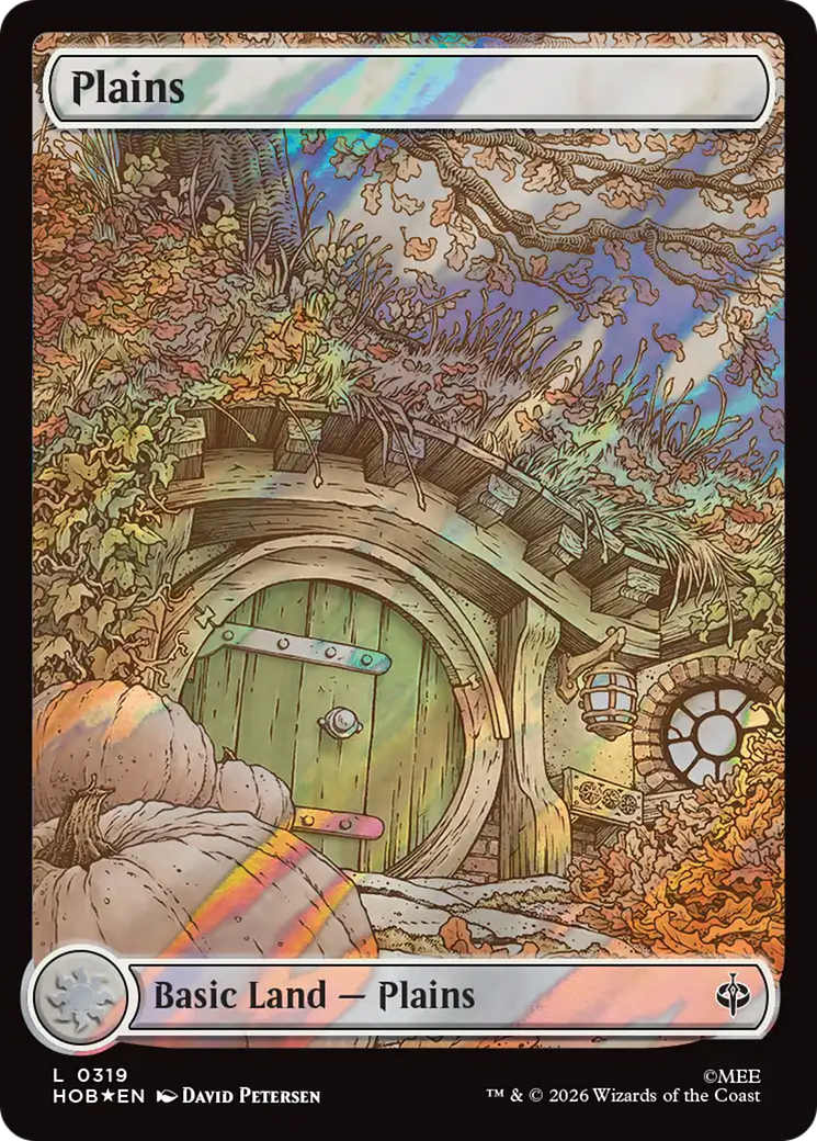 Plains (0319) (Surge Foil) [The Hobbit] | Exor Games New Glasgow